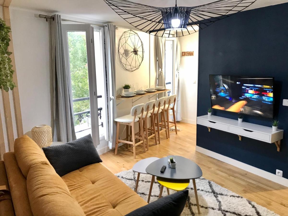 Hullman Suite Apartment 4 People Between La Defense And Paris Аньер-сюр-Сен Экстерьер фото